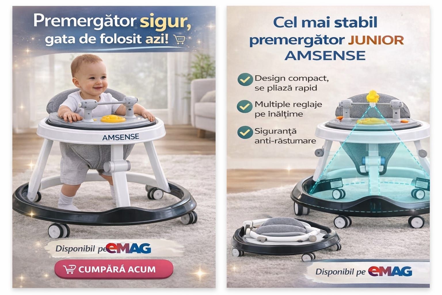 Premergător Multifuncțional Reglabil pentru Bebeluși